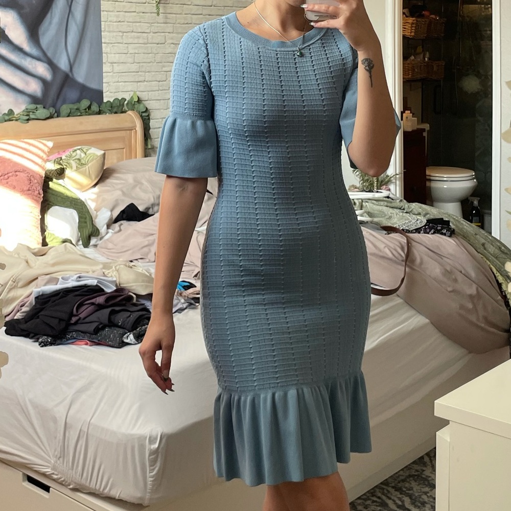 Michael kors flare sleeve and bottom dress